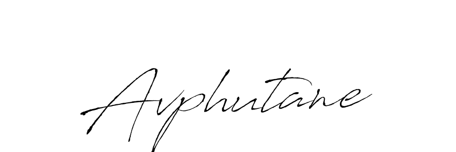 Use a signature maker to create a handwritten signature online. With this signature software, you can design (Antro_Vectra) your own signature for name Avphutane. Avphutane signature style 6 images and pictures png