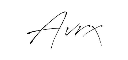 Also we have Avrx name is the best signature style. Create professional handwritten signature collection using Antro_Vectra autograph style. Avrx signature style 6 images and pictures png