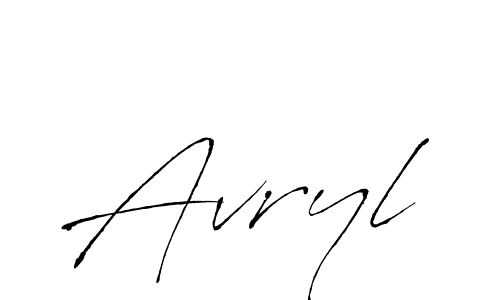 Make a beautiful signature design for name Avryl. Use this online signature maker to create a handwritten signature for free. Avryl signature style 6 images and pictures png