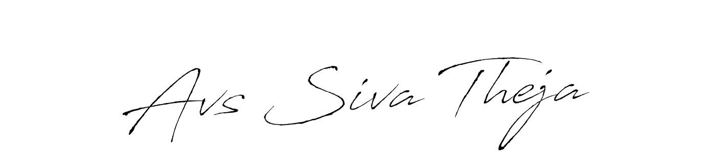 How to Draw Avs Siva Theja signature style? Antro_Vectra is a latest design signature styles for name Avs Siva Theja. Avs Siva Theja signature style 6 images and pictures png