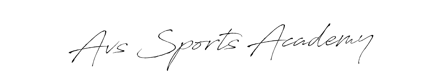 How to make Avs Sports Academy signature? Antro_Vectra is a professional autograph style. Create handwritten signature for Avs Sports Academy name. Avs Sports Academy signature style 6 images and pictures png