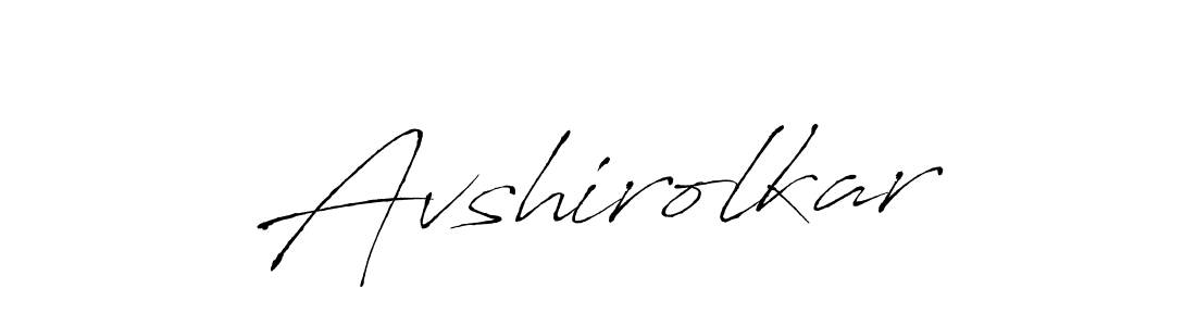It looks lik you need a new signature style for name Avshirolkar. Design unique handwritten (Antro_Vectra) signature with our free signature maker in just a few clicks. Avshirolkar signature style 6 images and pictures png