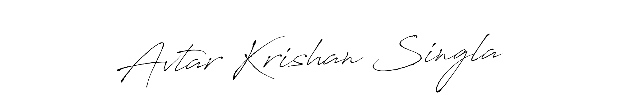 You can use this online signature creator to create a handwritten signature for the name Avtar Krishan Singla. This is the best online autograph maker. Avtar Krishan Singla signature style 6 images and pictures png