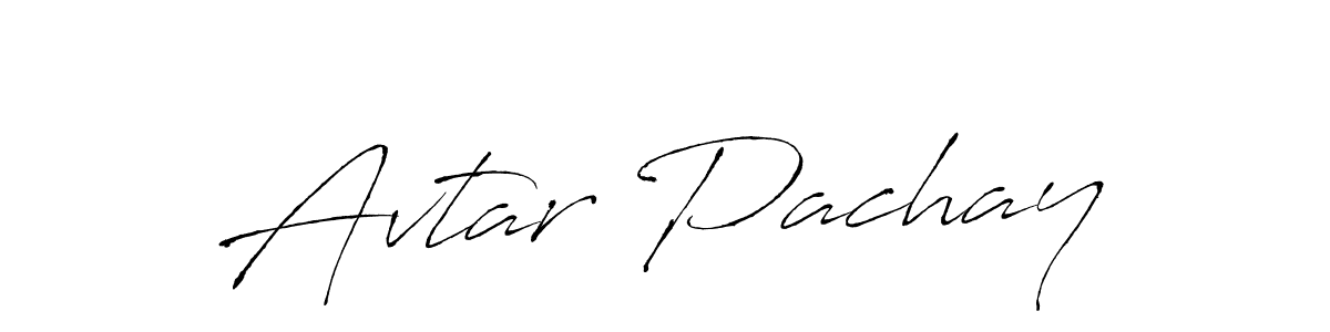 Make a beautiful signature design for name Avtar Pachay. Use this online signature maker to create a handwritten signature for free. Avtar Pachay signature style 6 images and pictures png