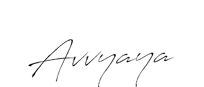 Also we have Avvyaya name is the best signature style. Create professional handwritten signature collection using Antro_Vectra autograph style. Avvyaya signature style 6 images and pictures png