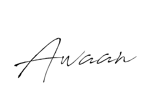 Awaan stylish signature style. Best Handwritten Sign (Antro_Vectra) for my name. Handwritten Signature Collection Ideas for my name Awaan. Awaan signature style 6 images and pictures png