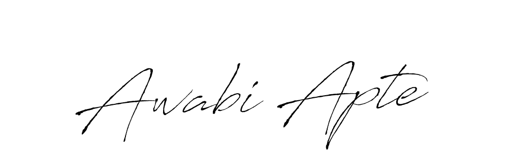 Check out images of Autograph of Awabi Apte name. Actor Awabi Apte Signature Style. Antro_Vectra is a professional sign style online. Awabi Apte signature style 6 images and pictures png