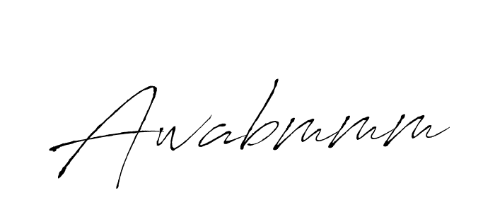 Make a beautiful signature design for name Awabmmm. Use this online signature maker to create a handwritten signature for free. Awabmmm signature style 6 images and pictures png
