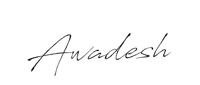 Create a beautiful signature design for name Awadesh. With this signature (Antro_Vectra) fonts, you can make a handwritten signature for free. Awadesh signature style 6 images and pictures png