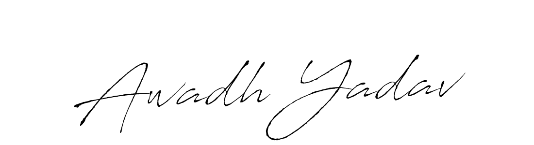Also You can easily find your signature by using the search form. We will create Awadh Yadav name handwritten signature images for you free of cost using Antro_Vectra sign style. Awadh Yadav signature style 6 images and pictures png