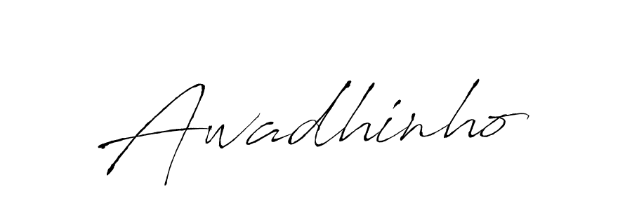 It looks lik you need a new signature style for name Awadhinho. Design unique handwritten (Antro_Vectra) signature with our free signature maker in just a few clicks. Awadhinho signature style 6 images and pictures png