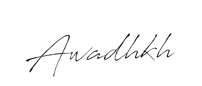 Also You can easily find your signature by using the search form. We will create Awadhkh name handwritten signature images for you free of cost using Antro_Vectra sign style. Awadhkh signature style 6 images and pictures png