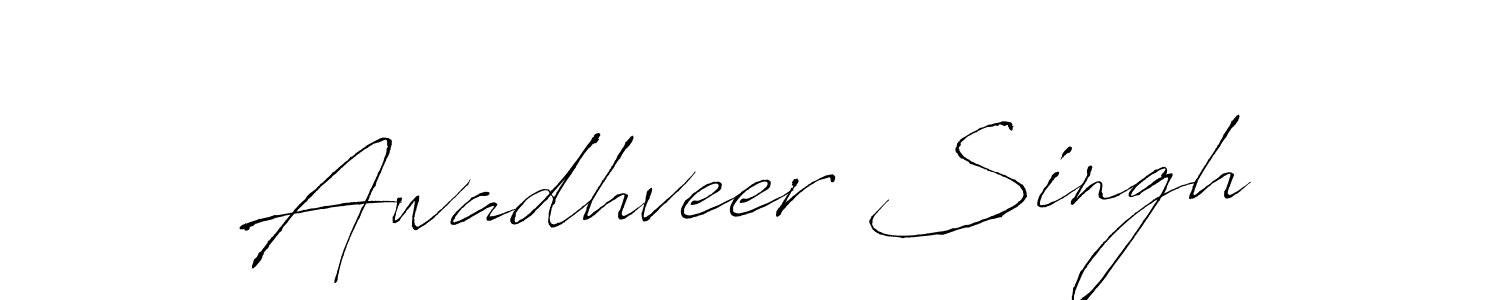 The best way (Antro_Vectra) to make a short signature is to pick only two or three words in your name. The name Awadhveer Singh include a total of six letters. For converting this name. Awadhveer Singh signature style 6 images and pictures png