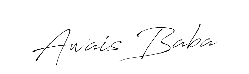 The best way (Antro_Vectra) to make a short signature is to pick only two or three words in your name. The name Awais Baba include a total of six letters. For converting this name. Awais Baba signature style 6 images and pictures png
