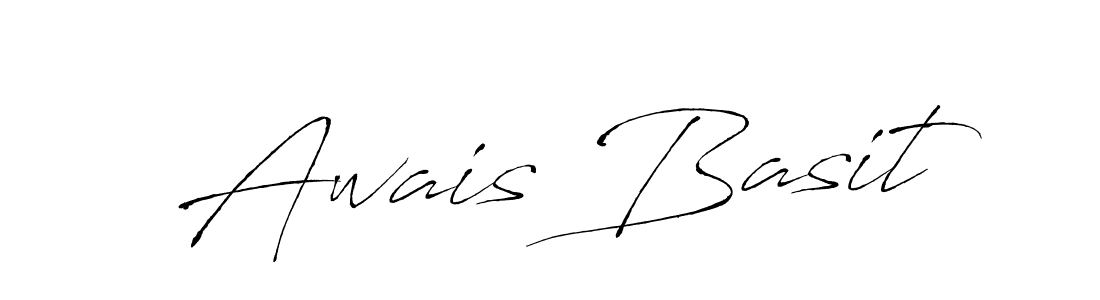 How to make Awais Basit signature? Antro_Vectra is a professional autograph style. Create handwritten signature for Awais Basit name. Awais Basit signature style 6 images and pictures png