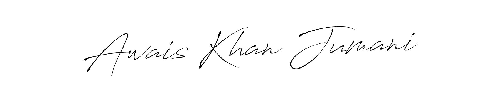 How to make Awais Khan Jumani signature? Antro_Vectra is a professional autograph style. Create handwritten signature for Awais Khan Jumani name. Awais Khan Jumani signature style 6 images and pictures png