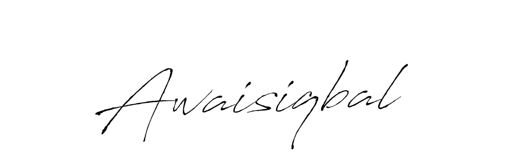 Antro_Vectra is a professional signature style that is perfect for those who want to add a touch of class to their signature. It is also a great choice for those who want to make their signature more unique. Get Awaisiqbal name to fancy signature for free. Awaisiqbal signature style 6 images and pictures png