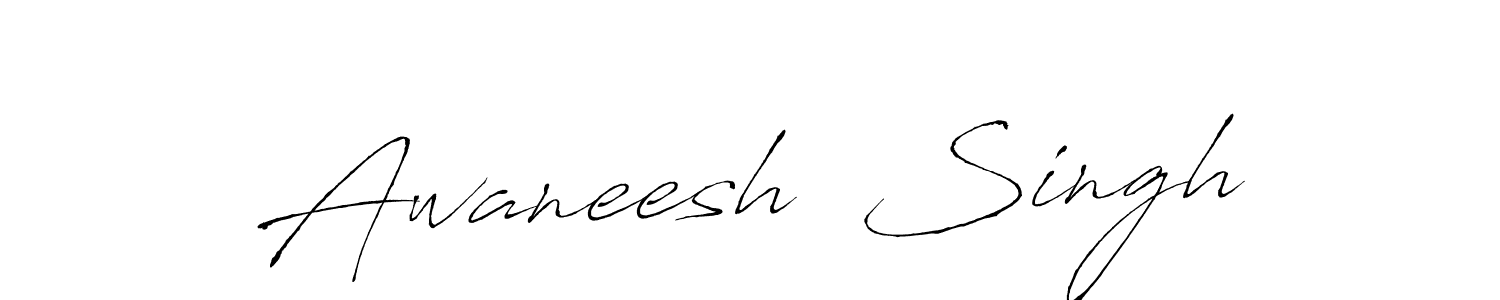 It looks lik you need a new signature style for name Awaneesh  Singh. Design unique handwritten (Antro_Vectra) signature with our free signature maker in just a few clicks. Awaneesh  Singh signature style 6 images and pictures png
