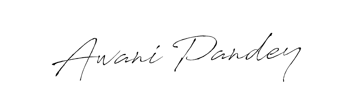 Use a signature maker to create a handwritten signature online. With this signature software, you can design (Antro_Vectra) your own signature for name Awani Pandey. Awani Pandey signature style 6 images and pictures png