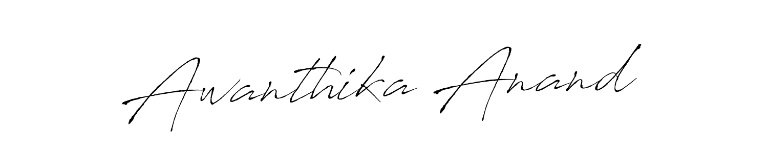 Also You can easily find your signature by using the search form. We will create Awanthika Anand name handwritten signature images for you free of cost using Antro_Vectra sign style. Awanthika Anand signature style 6 images and pictures png