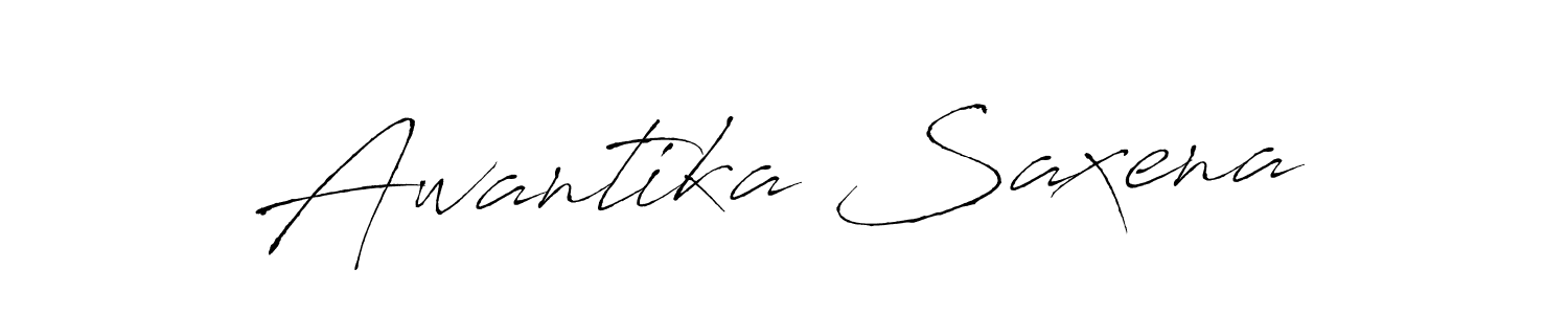 How to make Awantika Saxena signature? Antro_Vectra is a professional autograph style. Create handwritten signature for Awantika Saxena name. Awantika Saxena signature style 6 images and pictures png