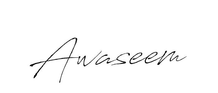 Make a beautiful signature design for name Awaseem. Use this online signature maker to create a handwritten signature for free. Awaseem signature style 6 images and pictures png