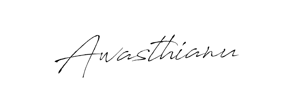 Use a signature maker to create a handwritten signature online. With this signature software, you can design (Antro_Vectra) your own signature for name Awasthianu. Awasthianu signature style 6 images and pictures png