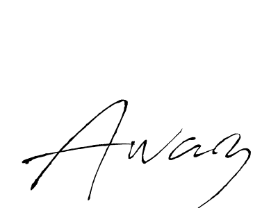 if you are searching for the best signature style for your name Awaz. so please give up your signature search. here we have designed multiple signature styles  using Antro_Vectra. Awaz signature style 6 images and pictures png