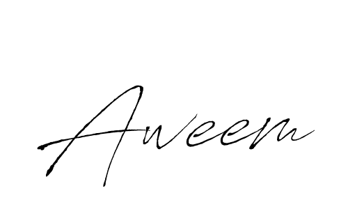 Use a signature maker to create a handwritten signature online. With this signature software, you can design (Antro_Vectra) your own signature for name Aweem. Aweem signature style 6 images and pictures png