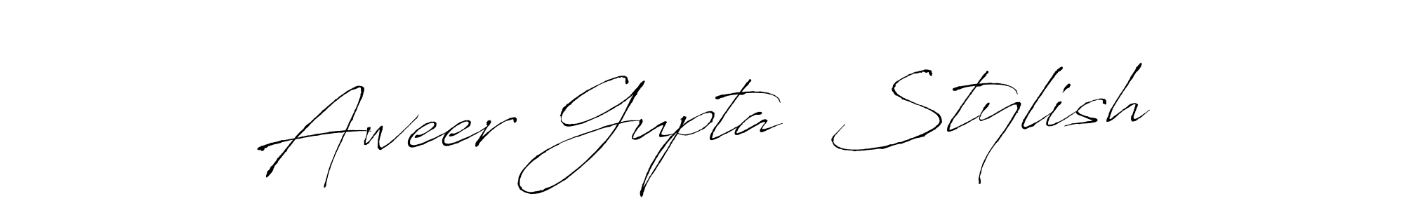 Antro_Vectra is a professional signature style that is perfect for those who want to add a touch of class to their signature. It is also a great choice for those who want to make their signature more unique. Get Aweer Gupta  Stylish name to fancy signature for free. Aweer Gupta  Stylish signature style 6 images and pictures png