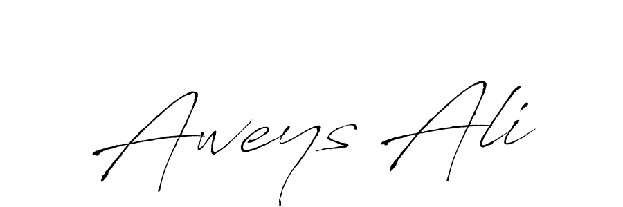 Create a beautiful signature design for name Aweys Ali. With this signature (Antro_Vectra) fonts, you can make a handwritten signature for free. Aweys Ali signature style 6 images and pictures png