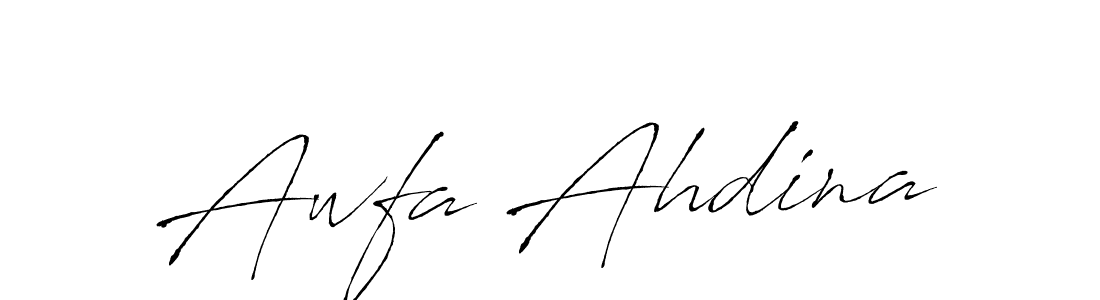 It looks lik you need a new signature style for name Awfa Ahdina. Design unique handwritten (Antro_Vectra) signature with our free signature maker in just a few clicks. Awfa Ahdina signature style 6 images and pictures png