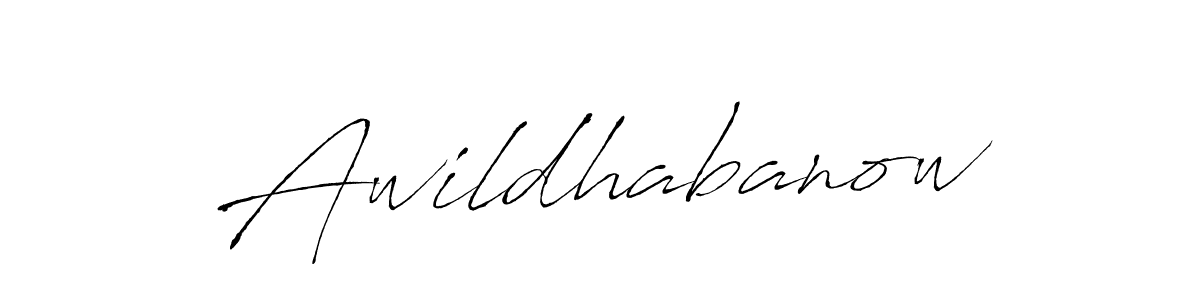 Antro_Vectra is a professional signature style that is perfect for those who want to add a touch of class to their signature. It is also a great choice for those who want to make their signature more unique. Get Awildhabanow name to fancy signature for free. Awildhabanow signature style 6 images and pictures png