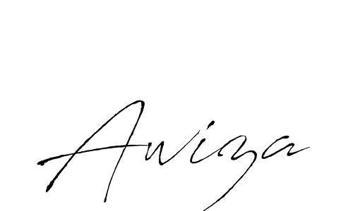 Awiza stylish signature style. Best Handwritten Sign (Antro_Vectra) for my name. Handwritten Signature Collection Ideas for my name Awiza. Awiza signature style 6 images and pictures png