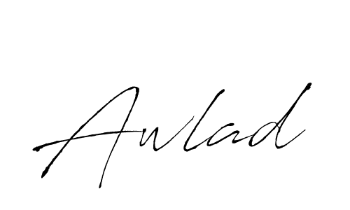 Create a beautiful signature design for name Awlad. With this signature (Antro_Vectra) fonts, you can make a handwritten signature for free. Awlad signature style 6 images and pictures png