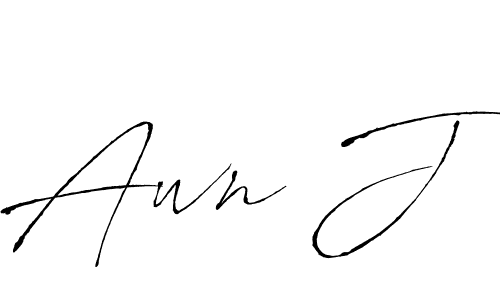 Here are the top 10 professional signature styles for the name Awn J. These are the best autograph styles you can use for your name. Awn J signature style 6 images and pictures png