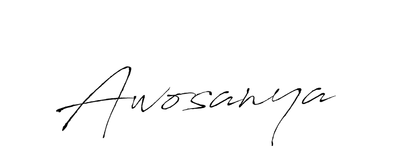 How to make Awosanya name signature. Use Antro_Vectra style for creating short signs online. This is the latest handwritten sign. Awosanya signature style 6 images and pictures png