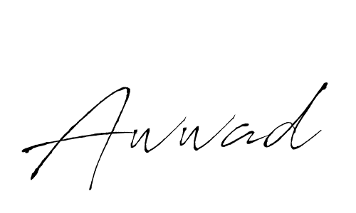 Also we have Awwad name is the best signature style. Create professional handwritten signature collection using Antro_Vectra autograph style. Awwad signature style 6 images and pictures png