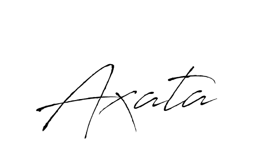 How to make Axata name signature. Use Antro_Vectra style for creating short signs online. This is the latest handwritten sign. Axata signature style 6 images and pictures png