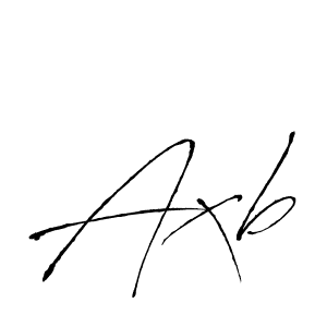 You should practise on your own different ways (Antro_Vectra) to write your name (Axb) in signature. don't let someone else do it for you. Axb signature style 6 images and pictures png