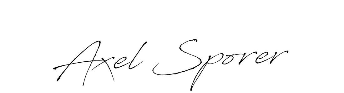 This is the best signature style for the Axel Sporer name. Also you like these signature font (Antro_Vectra). Mix name signature. Axel Sporer signature style 6 images and pictures png