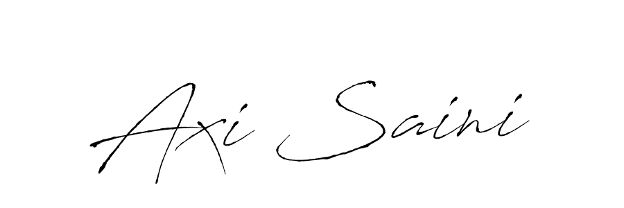 It looks lik you need a new signature style for name Axi Saini. Design unique handwritten (Antro_Vectra) signature with our free signature maker in just a few clicks. Axi Saini signature style 6 images and pictures png