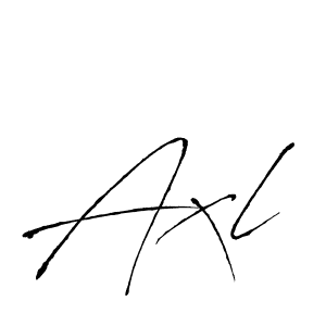 Create a beautiful signature design for name Axl. With this signature (Antro_Vectra) fonts, you can make a handwritten signature for free. Axl signature style 6 images and pictures png