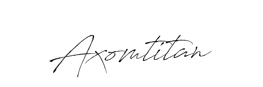 How to make Axomtitan name signature. Use Antro_Vectra style for creating short signs online. This is the latest handwritten sign. Axomtitan signature style 6 images and pictures png