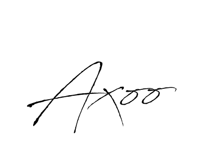 Make a beautiful signature design for name Axoo. With this signature (Antro_Vectra) style, you can create a handwritten signature for free. Axoo signature style 6 images and pictures png