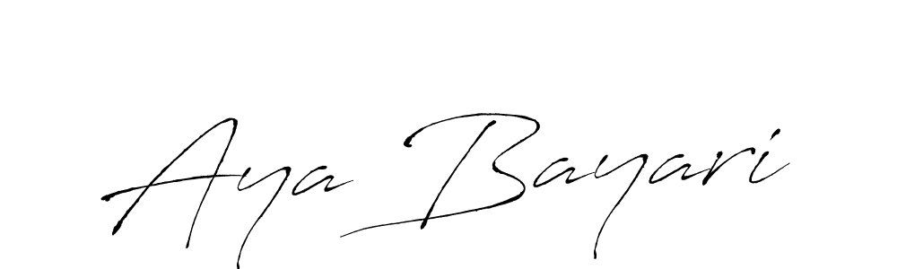 Here are the top 10 professional signature styles for the name Aya Bayari. These are the best autograph styles you can use for your name. Aya Bayari signature style 6 images and pictures png