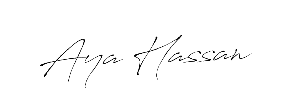 It looks lik you need a new signature style for name Aya Hassan. Design unique handwritten (Antro_Vectra) signature with our free signature maker in just a few clicks. Aya Hassan signature style 6 images and pictures png