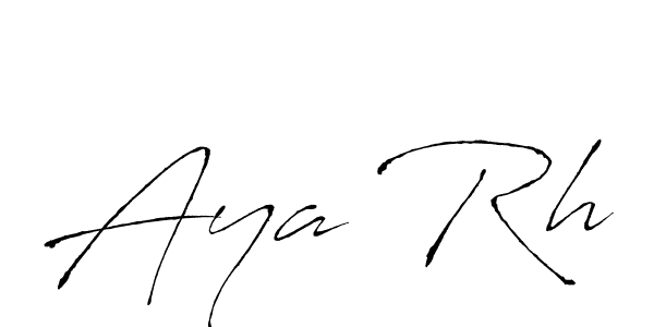 See photos of Aya Rh official signature by Spectra . Check more albums & portfolios. Read reviews & check more about Antro_Vectra font. Aya Rh signature style 6 images and pictures png