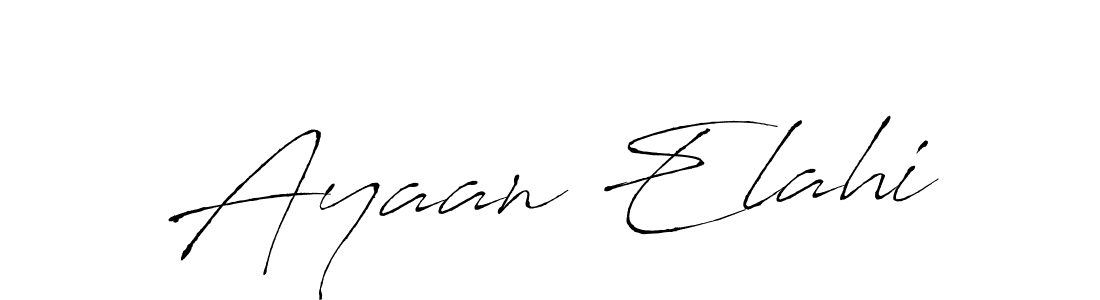 if you are searching for the best signature style for your name Ayaan Elahi. so please give up your signature search. here we have designed multiple signature styles  using Antro_Vectra. Ayaan Elahi signature style 6 images and pictures png