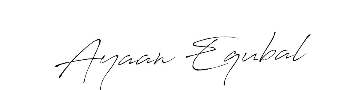 You can use this online signature creator to create a handwritten signature for the name Ayaan Equbal. This is the best online autograph maker. Ayaan Equbal signature style 6 images and pictures png